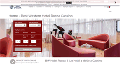 Desktop Screenshot of hotelrocca.it